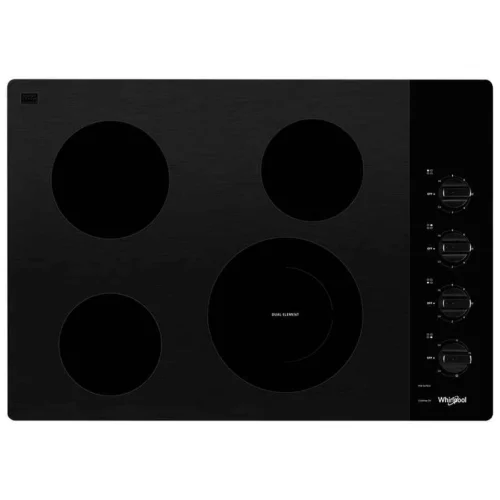 Plantilla Electrica 30" 4 Elementos Vitro WCE55US0HB Whirlpool