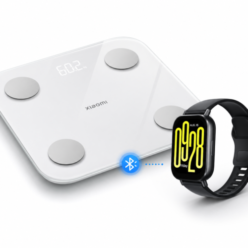 Xiaomi Body Composition Scale S400 + Redmi Watch 5 Active Midnight Black