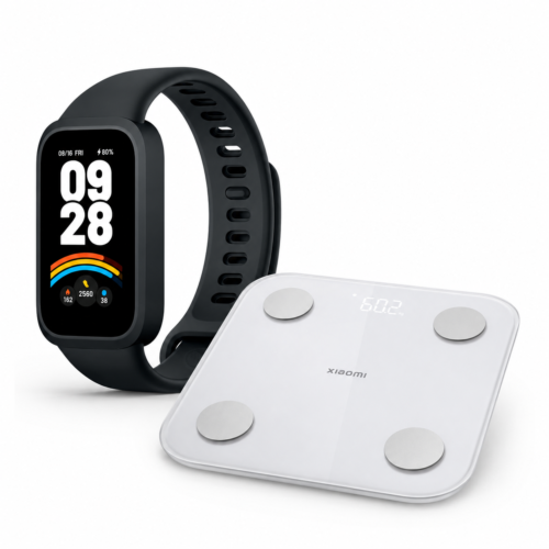 Xiaomi Body Composition Scale S400 + Smart Band 9 Active Black